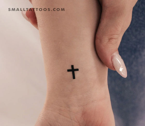 Fall In Love With Small, Temporary Symbols of Faith Tattoos