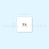 'Pray' Matching Temporary Tattoo (Set of 3)