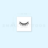 Eye and Eyelash Temporary Tattoo (Set of 3+3)