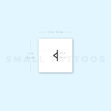 Purizas Rune Temporary Tattoo (Set of 3)