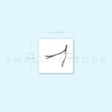 Wishbone Temporary Tattoo (Set of 3)