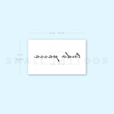 Tudo Passa Temporary Tattoo (Set of 3)