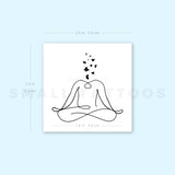 Butterfly Meditation Temporary Tattoo (Set of 3)