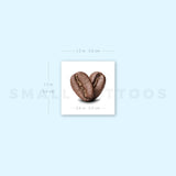 Coffee Beans Temporary Tattoo (Set of 3)