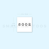 2005 Birth Year Temporary Tattoo (Set of 3)