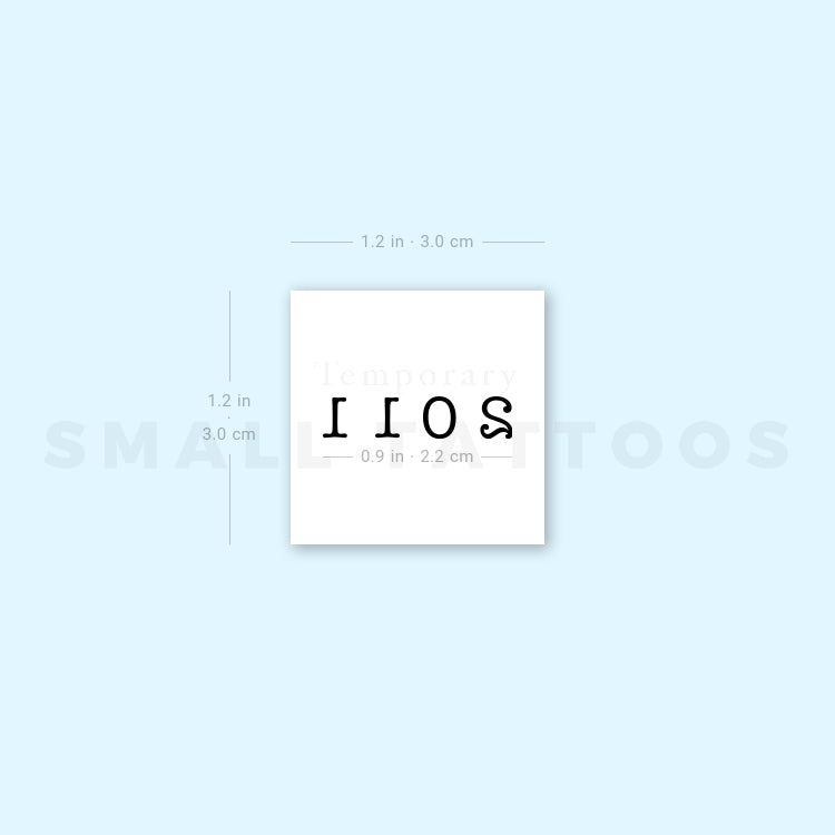 2011 Birth Year Temporary Tattoo (Set of 3)