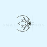 Lotus Moon Temporary Tattoo (Set of 3)