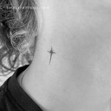 Christmas Star Temporary Tattoo (Set of 3)