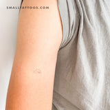 Cowboy Hat Temporary Tattoo - Set of 3