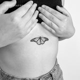 Monarch Butterfly Temporary Tattoo (Set of 3)