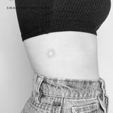 Shining Sun Temporary Tattoo - Set of 3