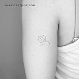 Featherhead Temporary Tattoo (Set of 3)