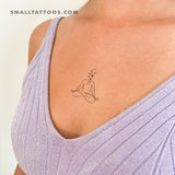 Butterfly Meditation Temporary Tattoo (Set of 3)