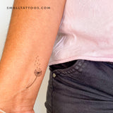 Dandelion Temporary Tattoo - Set of 3