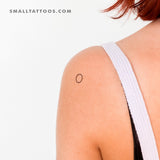 Little Circle Temporary Tattoo (Set of 3)