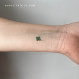 Four Leaf Clover Temporary Tattoo by Zihee (Set of 3)