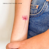 Hibiscus Temporary Tattoo by Mini Lau (Set of 3)