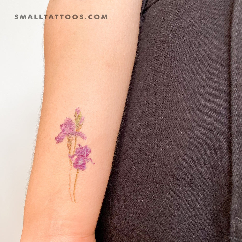 Iris Temporary Tattoo by Mini Lau (Set of 3)