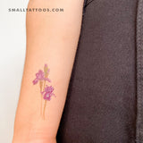 Iris Temporary Tattoo by Mini Lau (Set of 3)