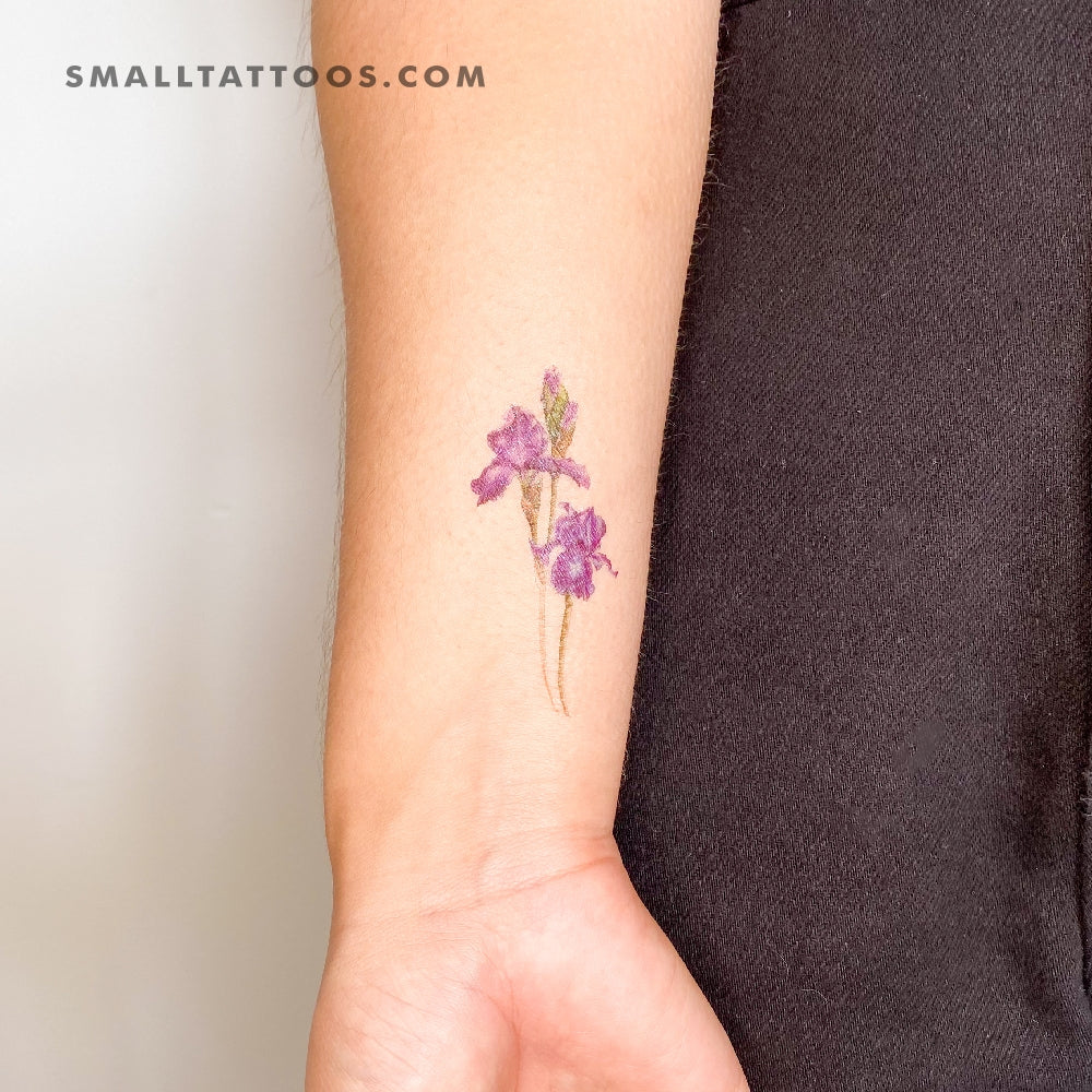 Iris Temporary Tattoo by Mini Lau (Set of 3)