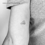 Pizza Slice Temporary Tattoo (Set of 3)