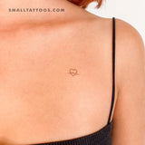 Sea Lover Symbol Temporary Tattoo (Set of 3)