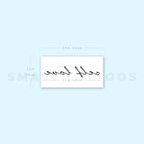 Self Love Temporary Tattoo (Set of 3)