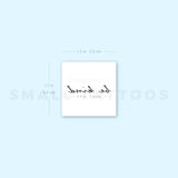 Be Kind Temporary Tattoo (Set of 3)