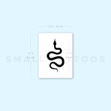 Small Snake Temporary Tattoo (Set of 3)