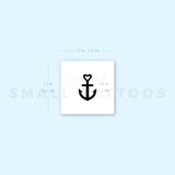 Love Anchor Temporary Tattoo (Set of 3)