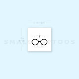 Harry's Glasses and Scar Temporary Tattoo (Set of 3)