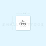 Minimalist Sea Temporary Tattoo (Set of 3)