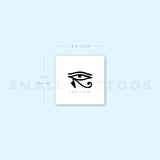 Small Eye of Ra Temporary Tattoo (Set of 3)