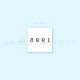 1995 Birth Year Temporary Tattoo (Set of 3)
