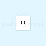 Omega Temporary Tattoo (Set of 3)