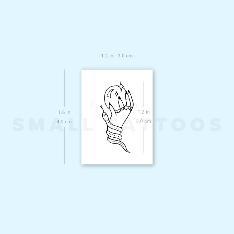 Fortune Telling Temporary Tattoo by Tukoi (Set of 3)