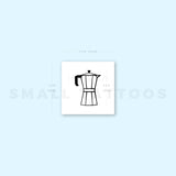 Moka Pot Temporary Tattoo (Set of 3)