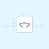 Wings and Halo Temporary Tattoo (Set of 3)