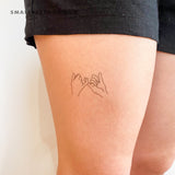 Pinky Promise Temporary Tattoo (Set of 3)