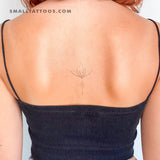 Harmlessberry's Lotus Flower Temporary Tattoo (Set of 3)