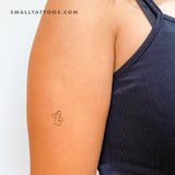 Flying Penis Temporary Tattoo - Set of 3