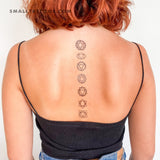 Chakras Temporary Tattoo (Set of 3)