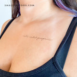 Alis Volat Propriis Temporary Tattoo (Set of 3)