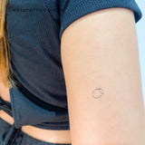 Minimalist Lemon Temporary Tattoo (Set of 3)