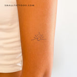 Wave Sunset Temporary Tattoo (Set of 3)