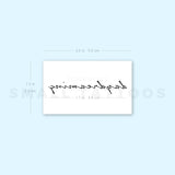 Daydreaming Temporary Tattoo (Set of 3)