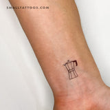 Moka Pot Temporary Tattoo (Set of 3)