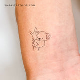 Koala Temporary Tattoo - Set of 3