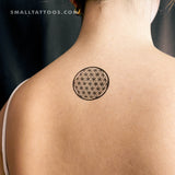Flower Of Life Temporary Tattoo - Set of 3