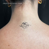 Trip Around The World Temporary Tattoo - Set of 3